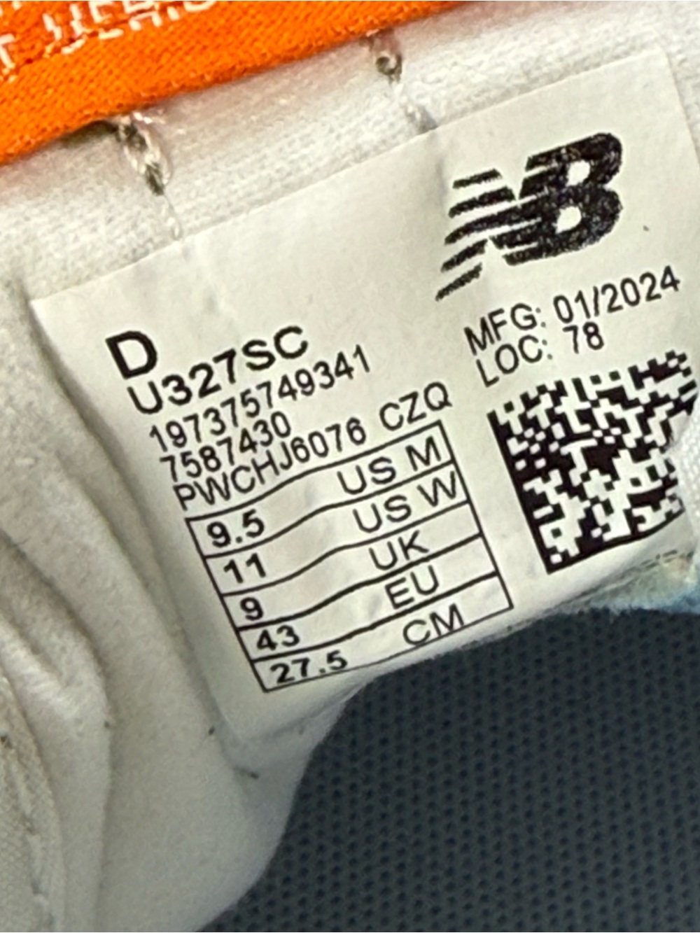 New Balance Light Blue, Olive & White Lace-Up Sneakers - Picture 6 of 7